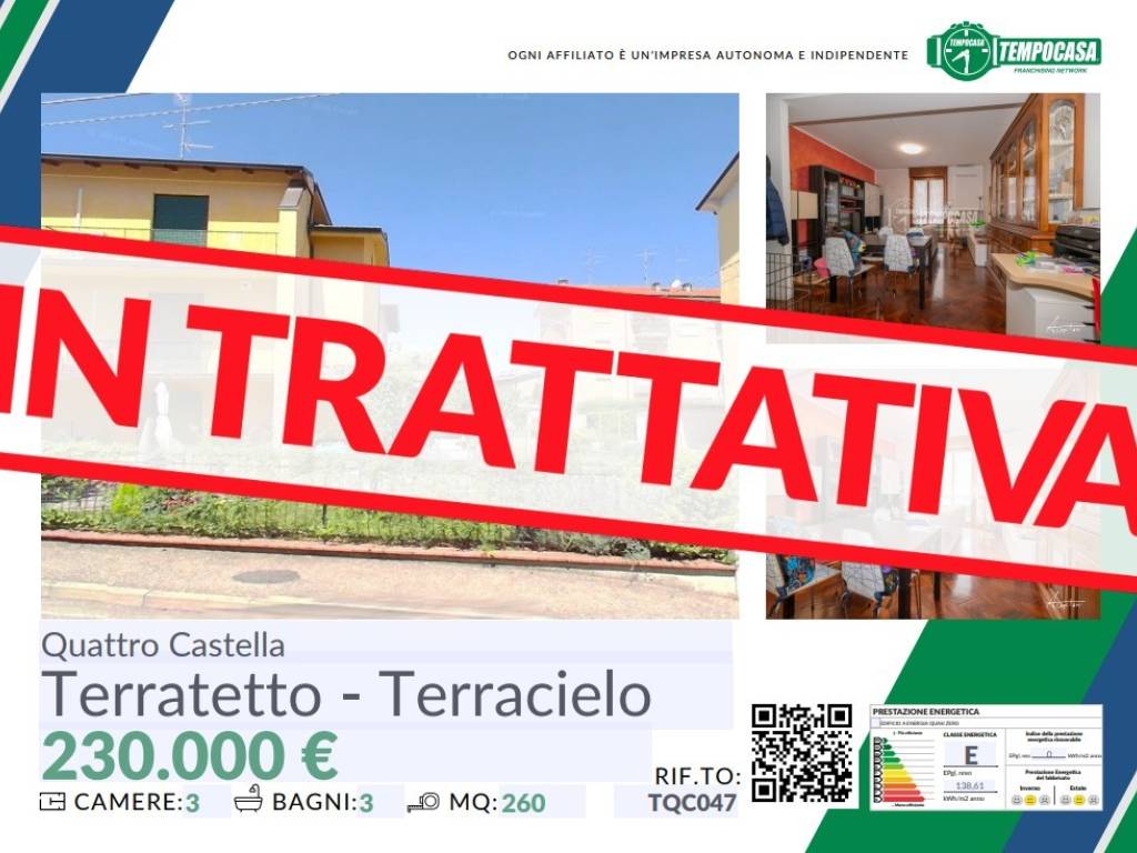 casa indipendente in vendita a Quattro Castella in zona Montecavolo