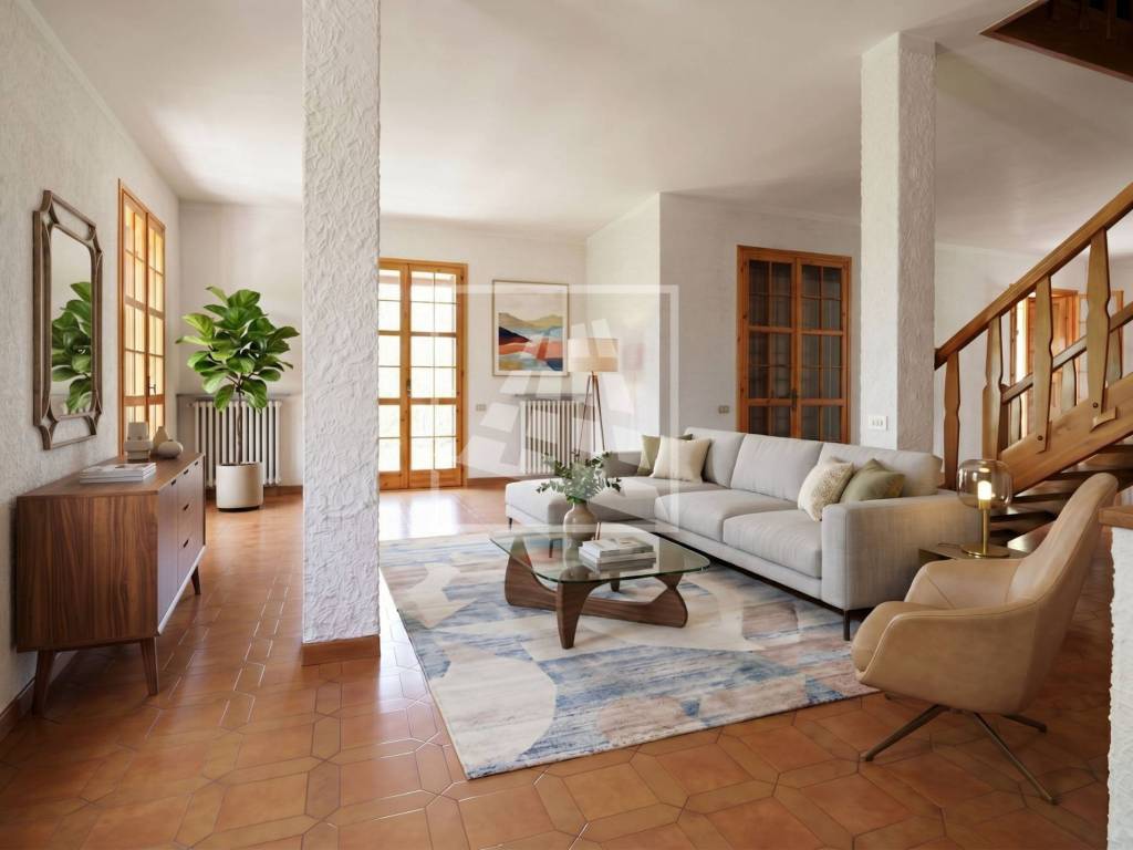 casa indipendente in vendita a Quattro Castella in zona Montecavolo