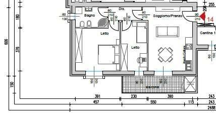 appartamento in vendita a Reggio nell'Emilia