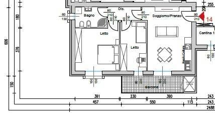 appartamento in vendita a Reggio nell'Emilia in zona Città Storica