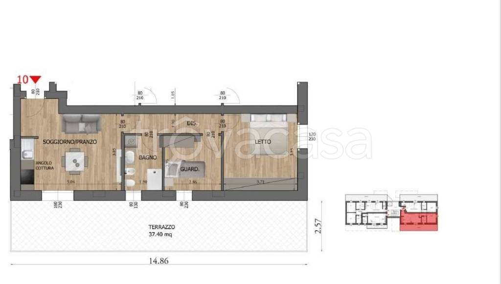 appartamento in vendita a Reggio nell'Emilia in zona Città Storica