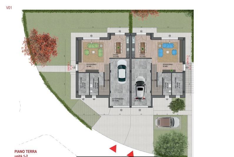 casa indipendente in vendita a Reggio nell'Emilia