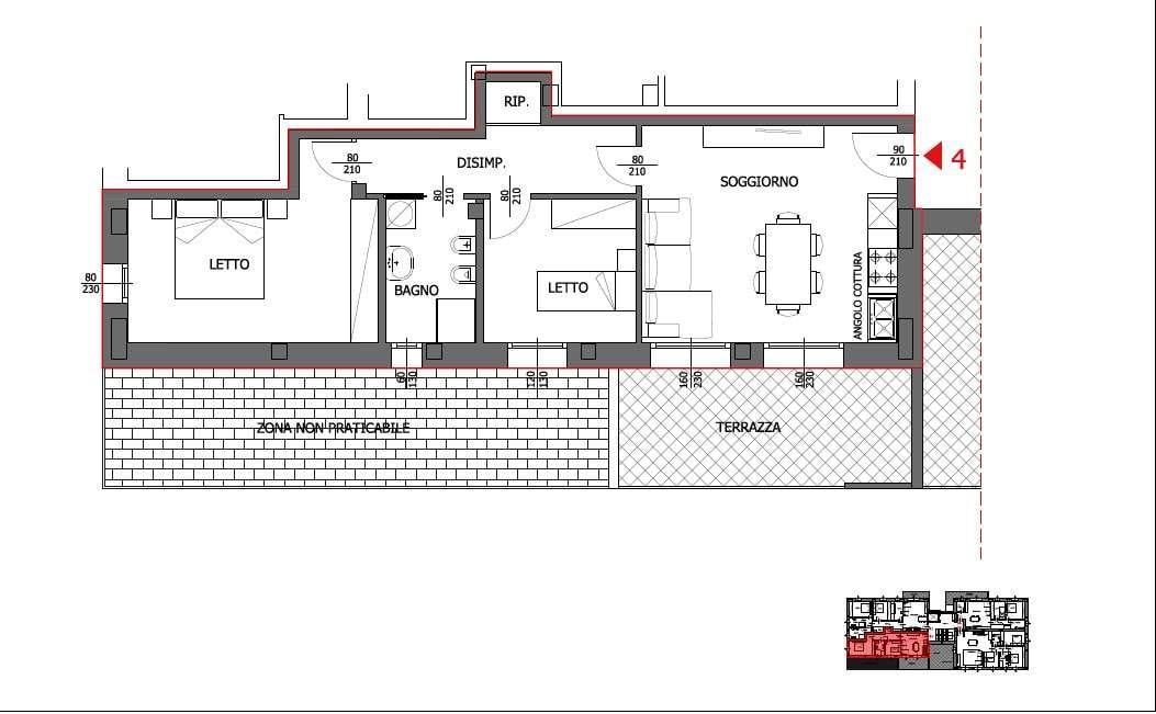 appartamento in vendita a Reggio nell'Emilia in zona Città Storica