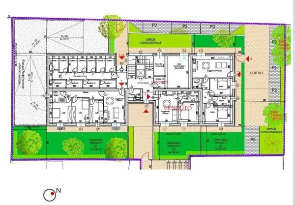 appartamento in vendita a Reggio nell'Emilia in zona Città Storica