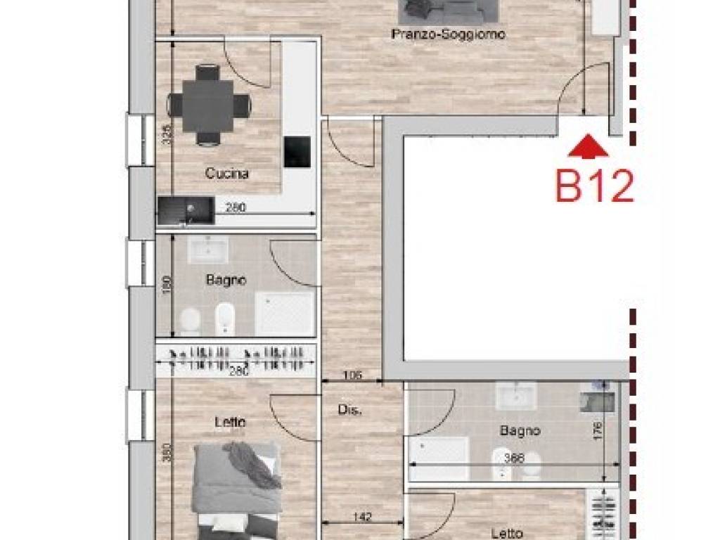 appartamento in vendita a Reggio nell'Emilia