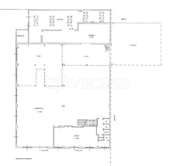 locale commerciale in vendita a Reggio nell'Emilia in zona San Maurizio