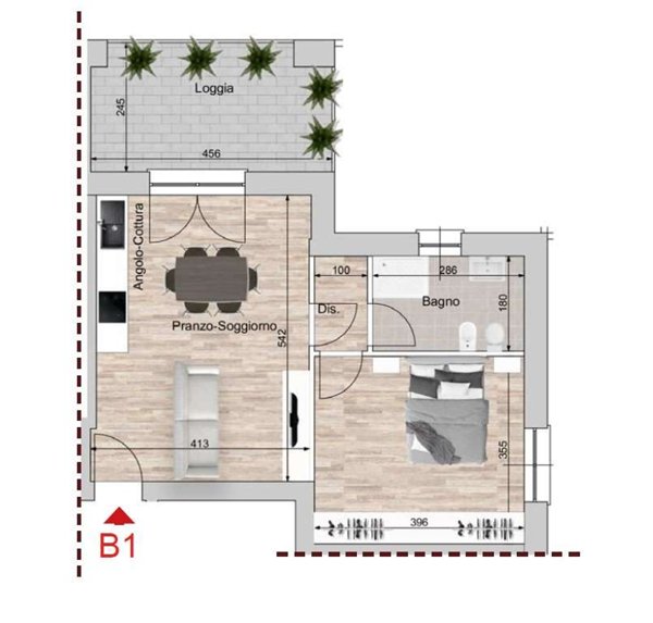 appartamento in vendita a Reggio nell'Emilia in zona Pieve Modolena