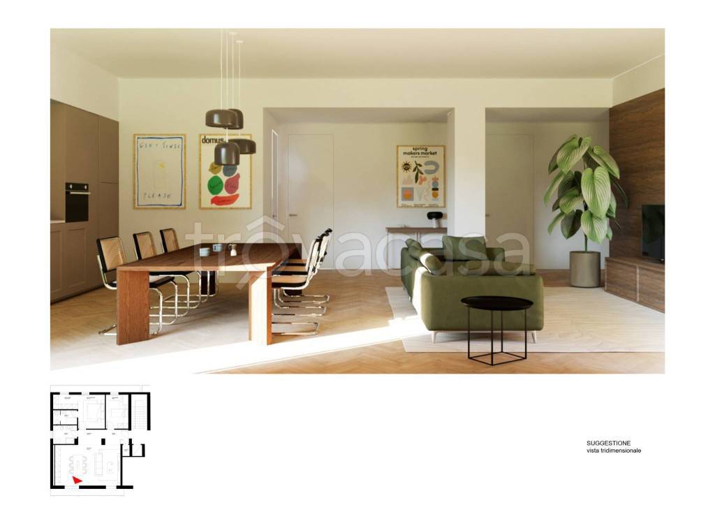 appartamento in vendita a Reggio nell'Emilia in zona Città Storica