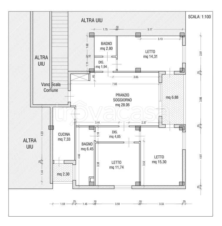 appartamento in vendita a Reggio nell'Emilia in zona Buco del Signore
