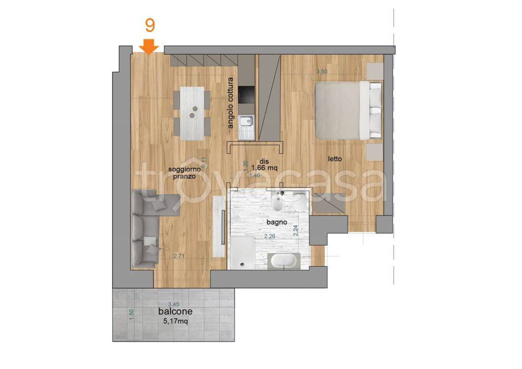 appartamento in vendita a Reggio nell'Emilia in zona Pieve Modolena