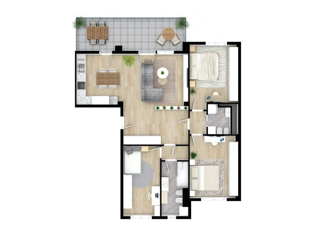 appartamento in vendita a Reggio nell'Emilia