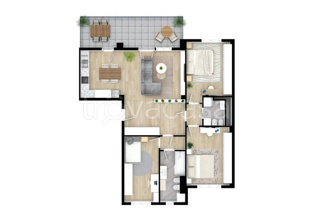 appartamento in vendita a Reggio nell'Emilia in zona Baragalla