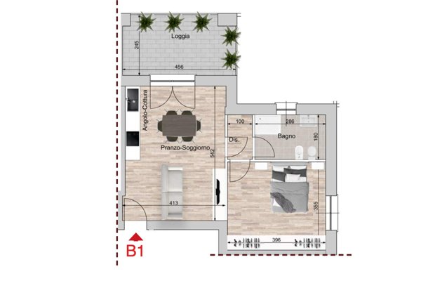 appartamento in vendita a Reggio nell'Emilia