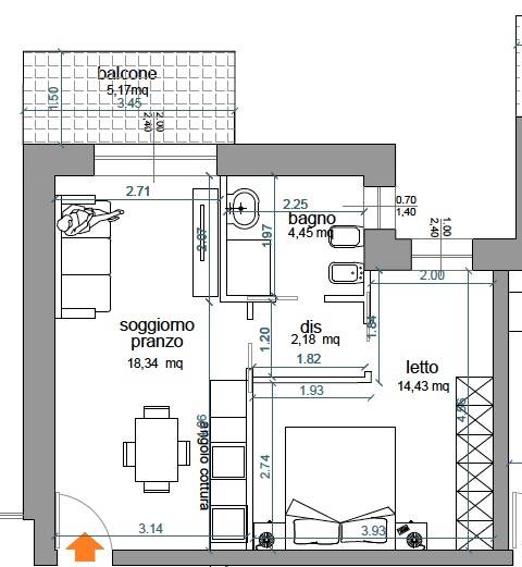 appartamento in vendita a Reggio nell'Emilia in zona Pieve Modolena