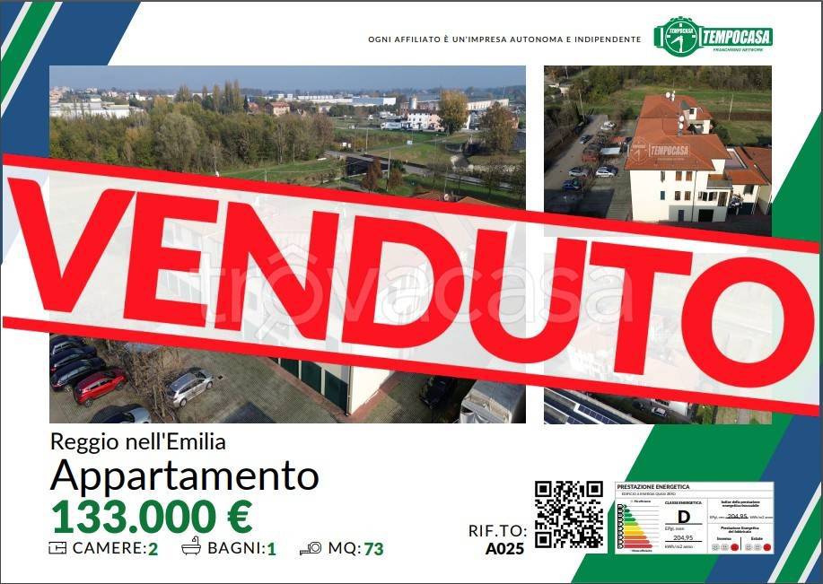 appartamento in vendita a Reggio nell'Emilia in zona Mancasale