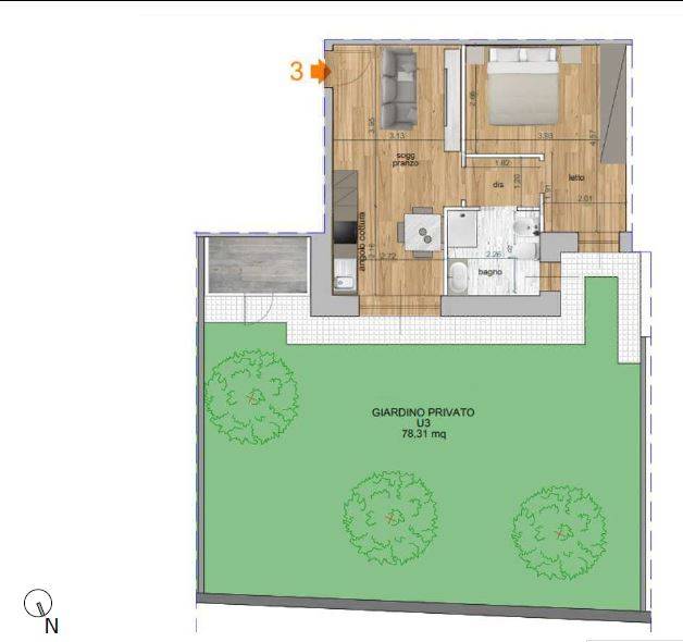 appartamento in vendita a Reggio nell'Emilia