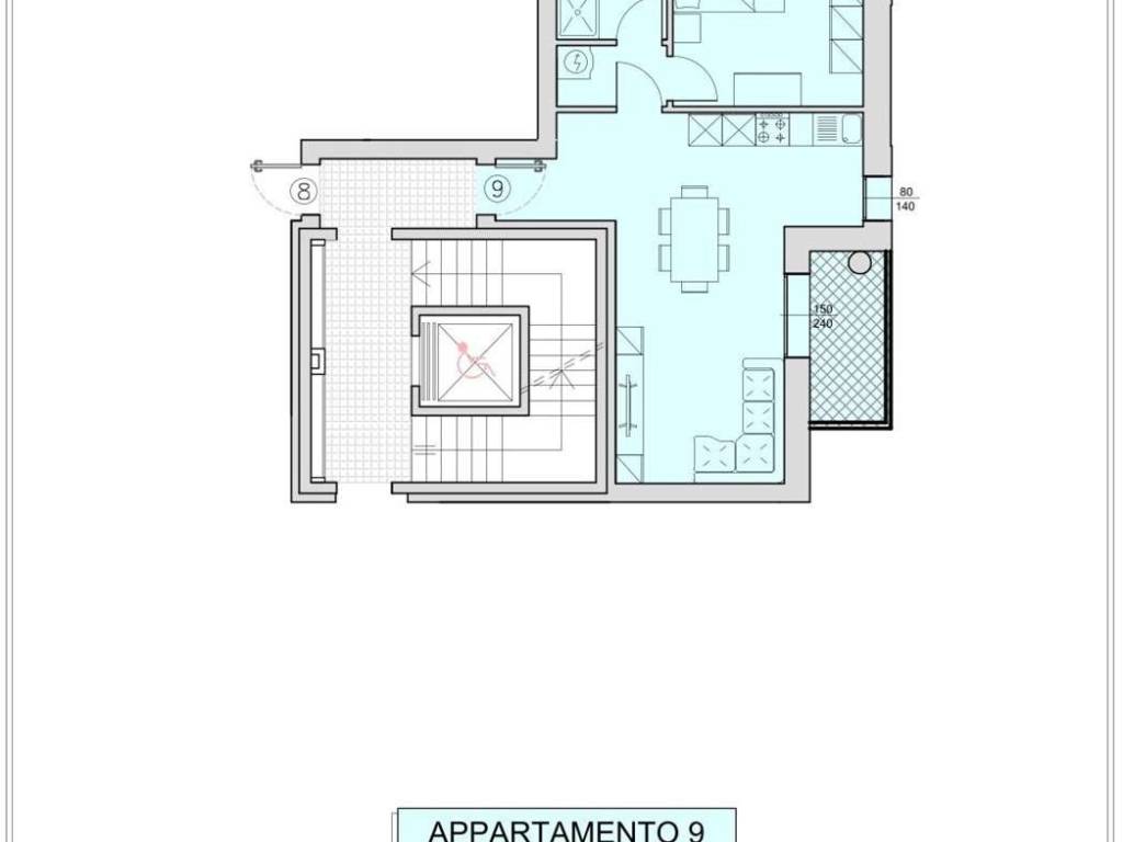 appartamento in vendita a Reggio nell'Emilia