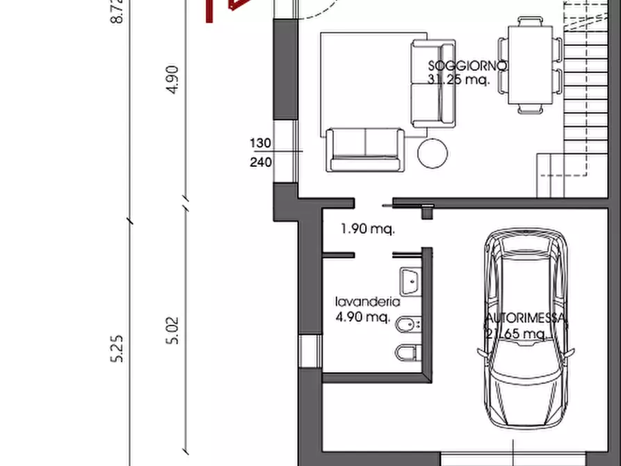 casa indipendente in vendita a Reggio nell'Emilia