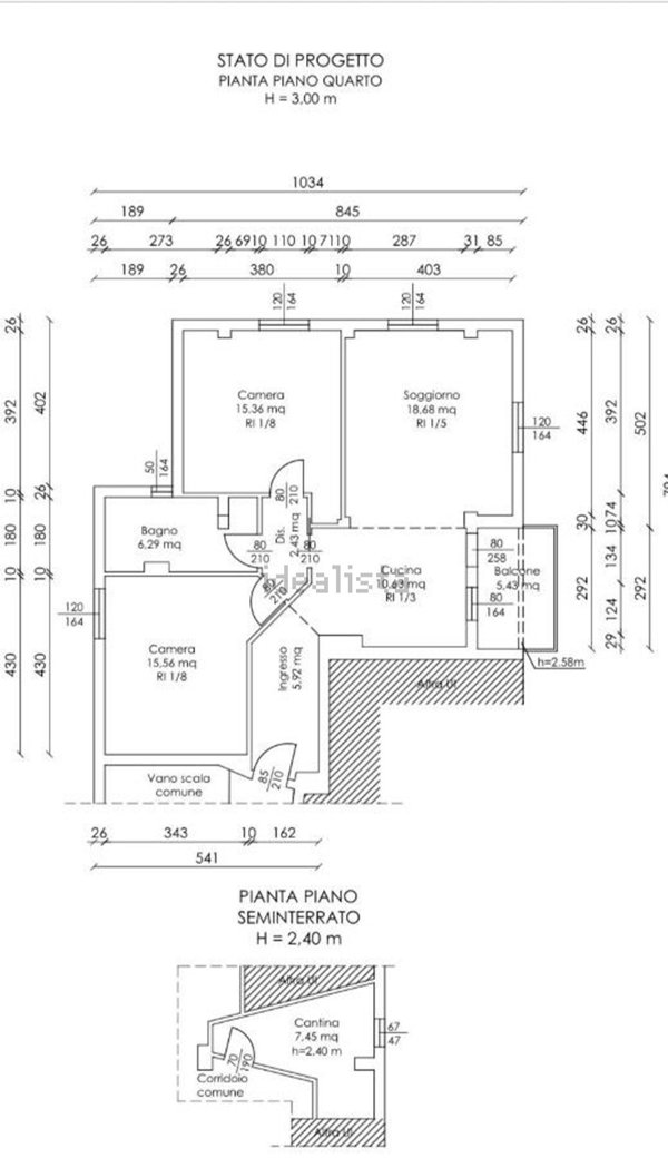 appartamento a Reggio nell'Emilia in zona San Pellegrino / Villa Canali