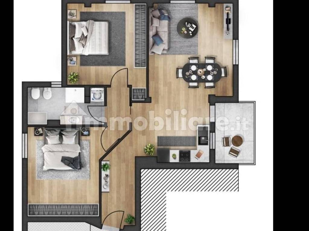 appartamento in vendita a Reggio nell'Emilia in zona Città Storica