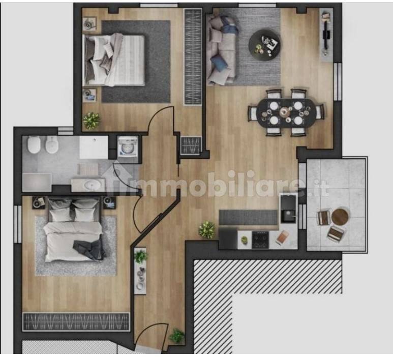 appartamento in vendita a Reggio nell'Emilia in zona Città Storica