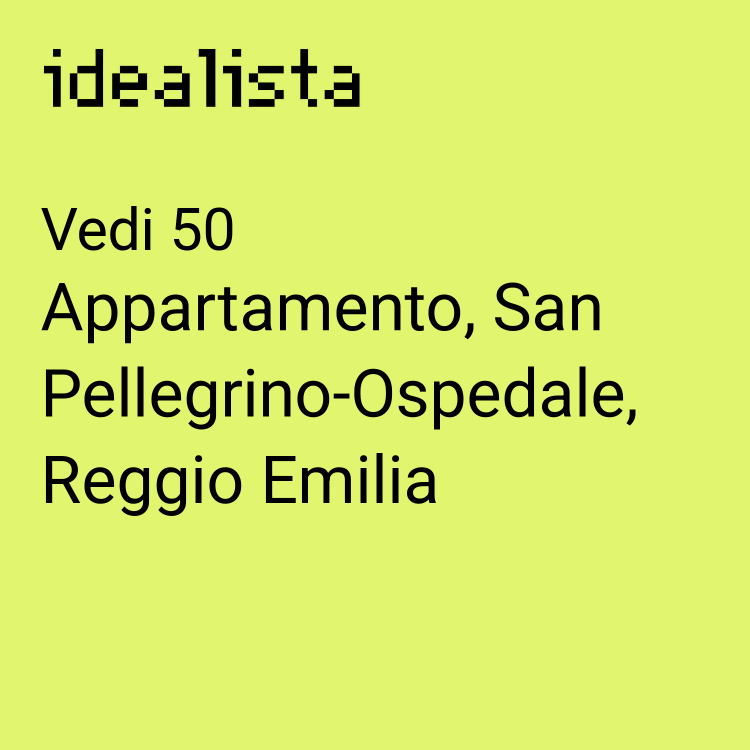 appartamento a Reggio nell'Emilia in zona San Pellegrino / Villa Canali