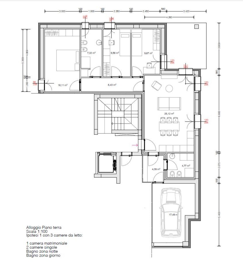 appartamento in vendita a Reggio nell'Emilia