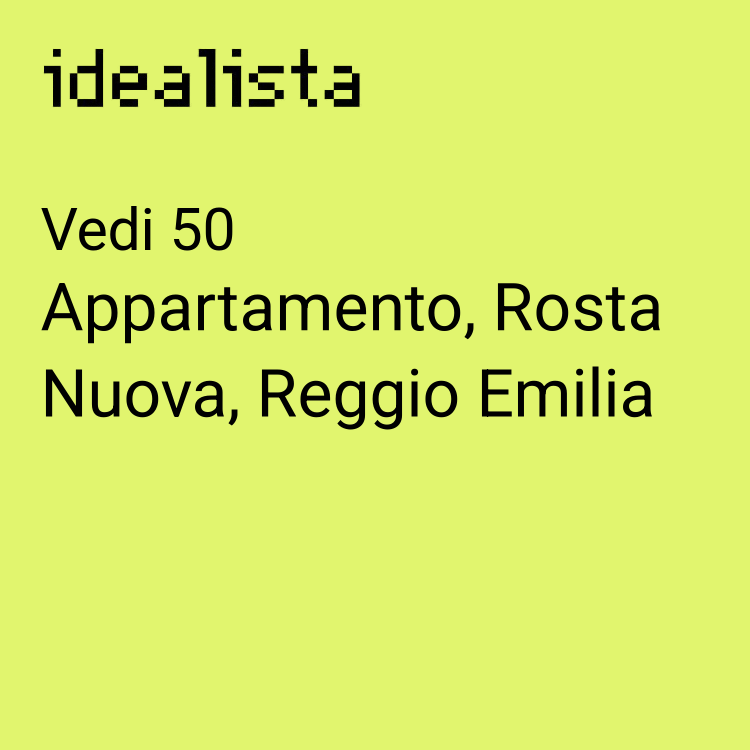 appartamento in vendita a Reggio nell'Emilia in zona Rosta Nuova