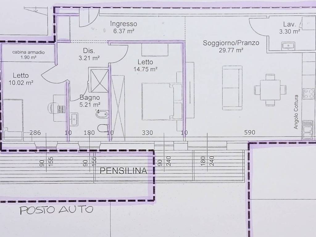 appartamento in vendita a Reggio nell'Emilia in zona Santa Croce