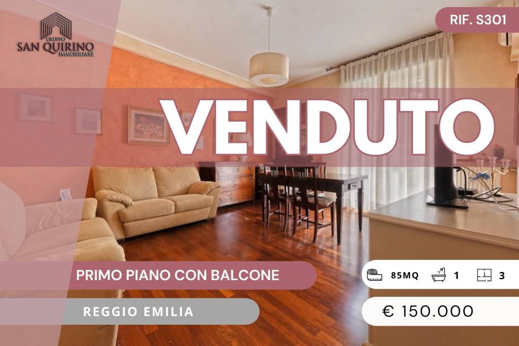 appartamento in vendita a Reggio nell'Emilia in zona Regina Pacis
