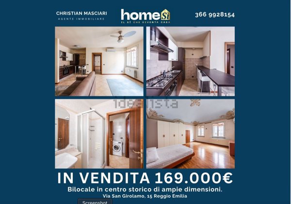 appartamento in vendita a Reggio nell'Emilia in zona Città Storica