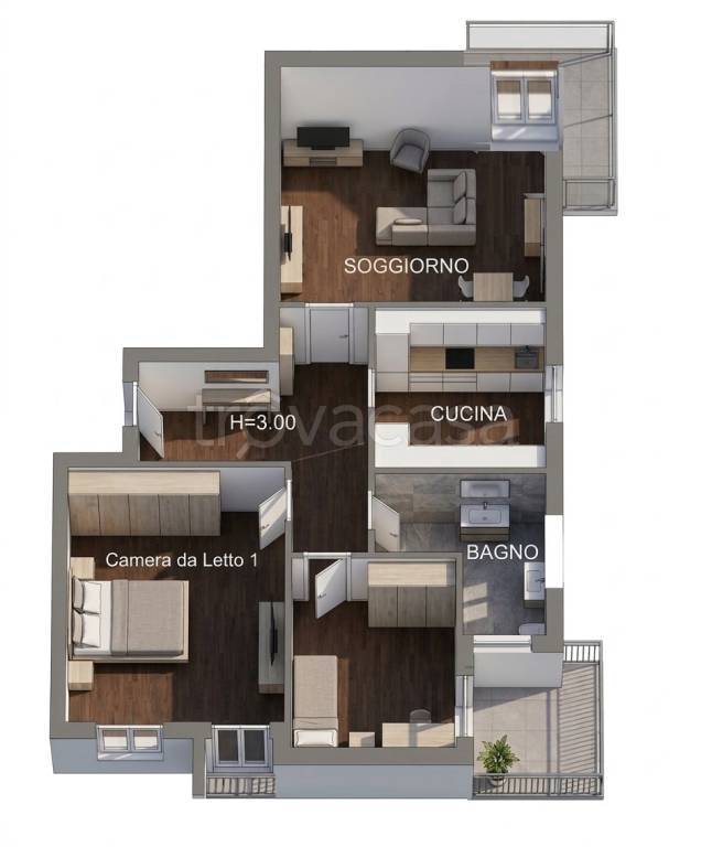 appartamento in vendita a Reggio nell'Emilia in zona Città Storica