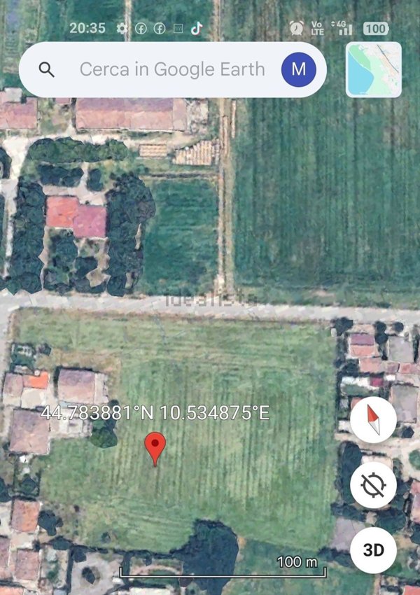 terreno edificabile in vendita a Reggio nell'Emilia in zona Buco del Signore