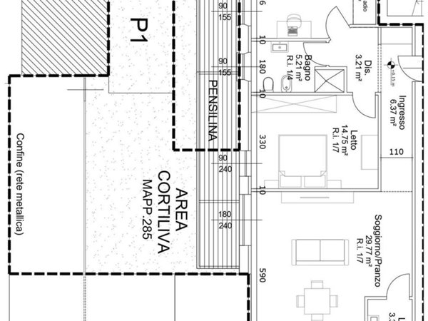 appartamento in vendita a Reggio nell'Emilia in zona Santa Croce