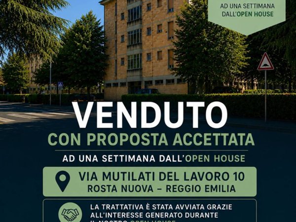 appartamento in vendita a Reggio nell'Emilia in zona Rosta Nuova