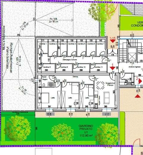 appartamento in vendita a Reggio nell'Emilia in zona Bainsizza