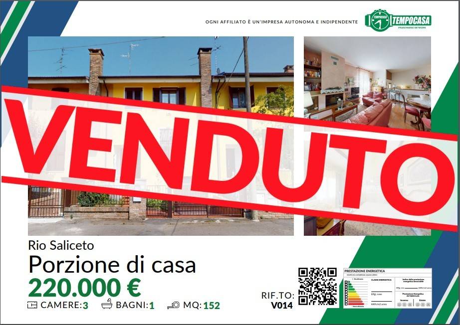 casa indipendente in vendita a Rio Saliceto