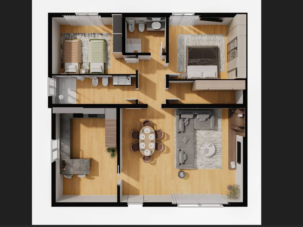 appartamento in vendita a Rubiera