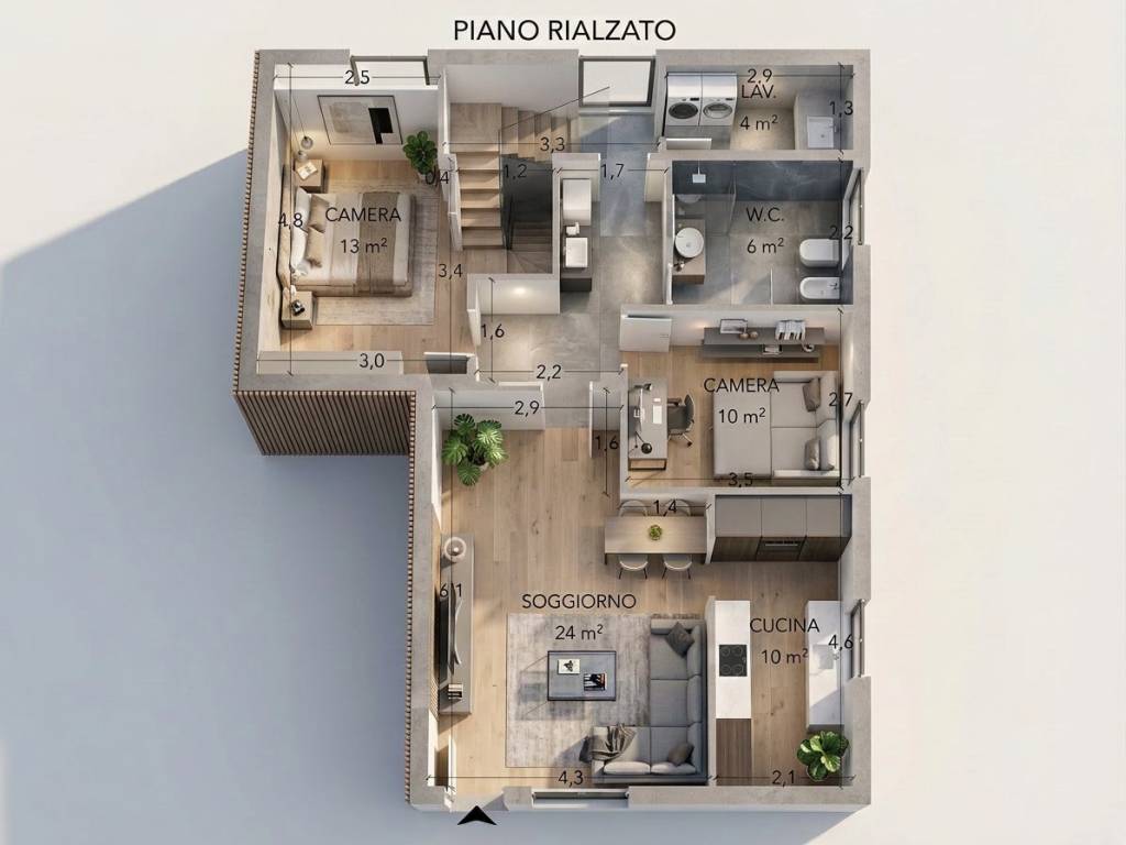 appartamento in vendita a Rubiera