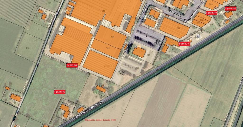 terreno agricolo in vendita a San Martino in Rio