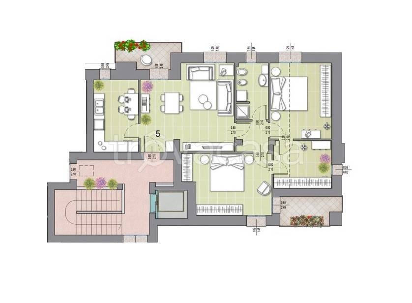 appartamento in vendita a San Polo d'Enza