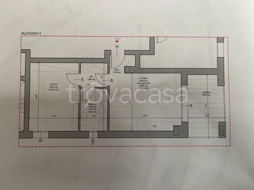 appartamento in vendita a Sant'Ilario d'Enza