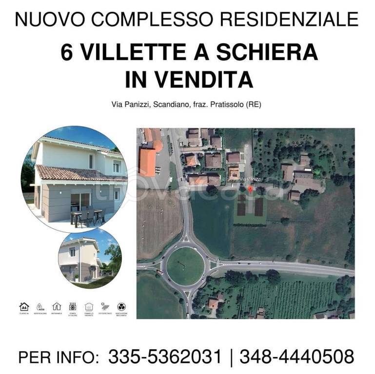 casa indipendente in vendita a Scandiano in zona Pratissolo