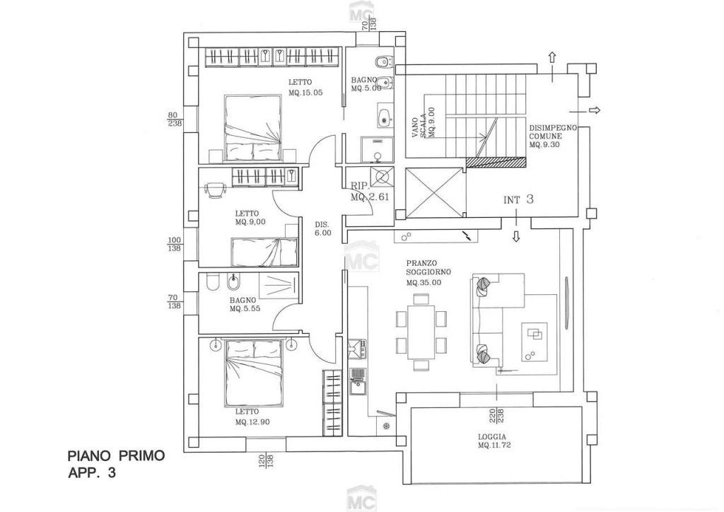 appartamento in vendita a Scandiano in zona Fellegara
