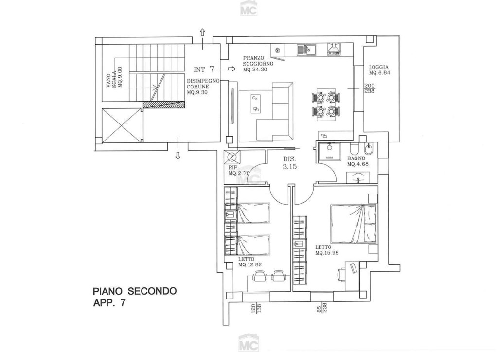 appartamento in vendita a Scandiano in zona Fellegara