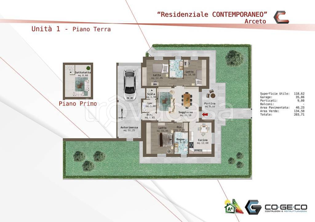 casa indipendente in vendita a Scandiano in zona Arceto