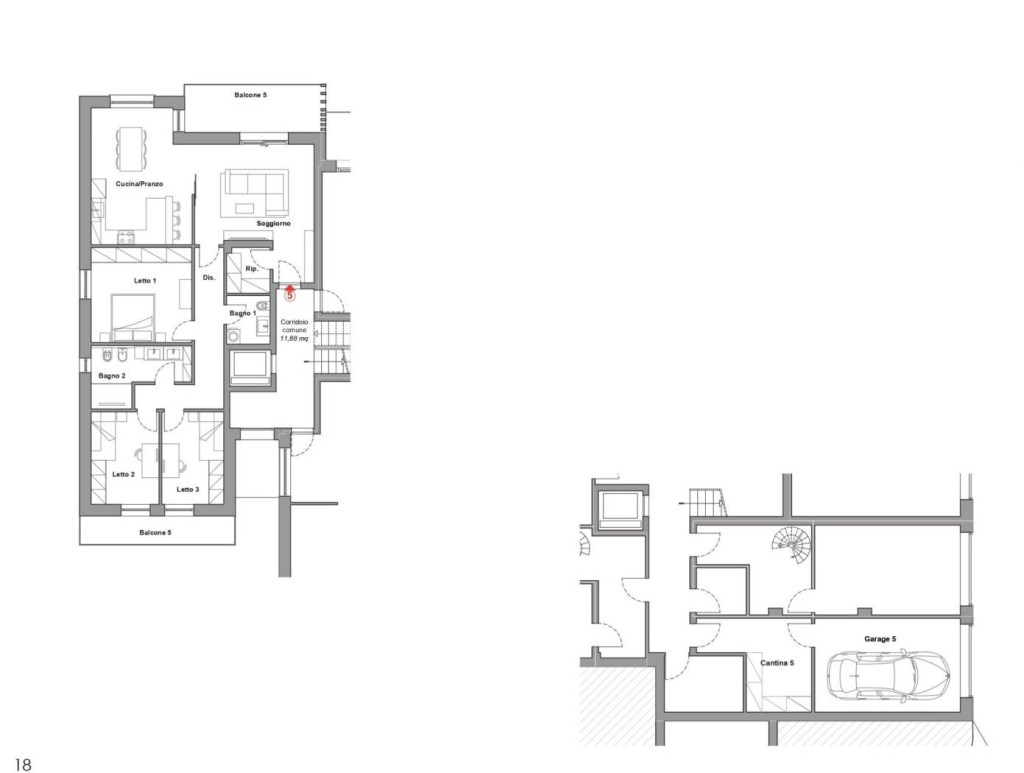appartamento in vendita a Scandiano in zona Ventoso