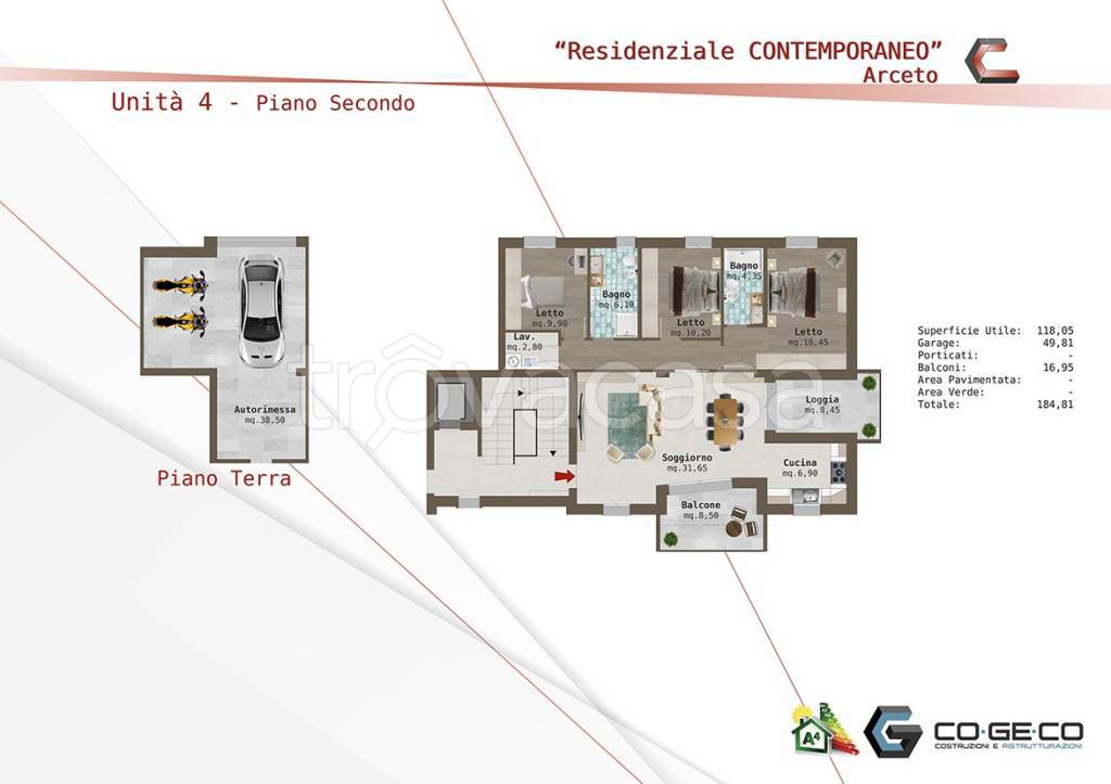 appartamento in vendita a Scandiano in zona Arceto