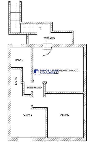 appartamento in vendita a Toano in zona Massa