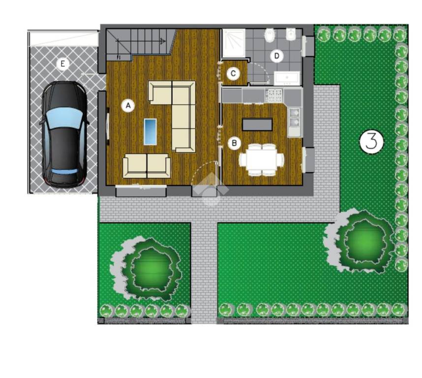 casa indipendente in vendita a Vezzano sul Crostolo in zona Villa